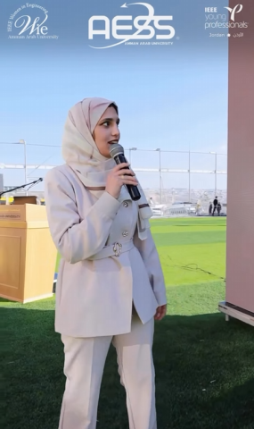 Amman Arab University Student Branch Chapter Hosts “Space Day” to Foster Community, Creativity, and Teamwork