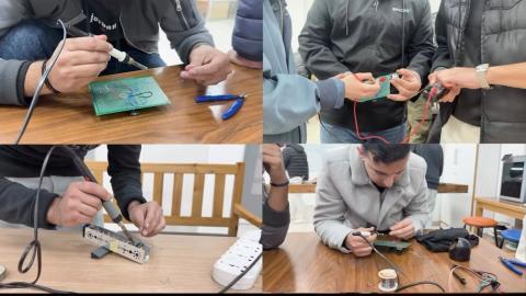 Amman Arab University Hosts AESS Fixed-Wing UAV Manufacturing Workshop