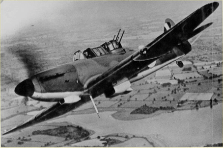 Boulton Paul Defiant aircraft