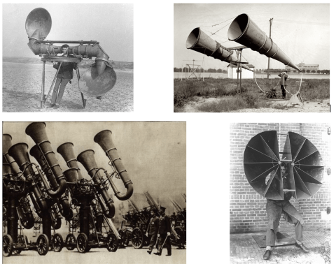 acoustic detection of aircraft