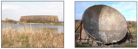 Large concrete acoustic mirrors 