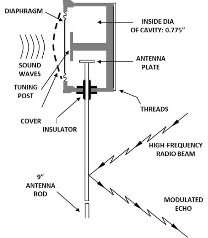 Internal structure of the resonant cavity