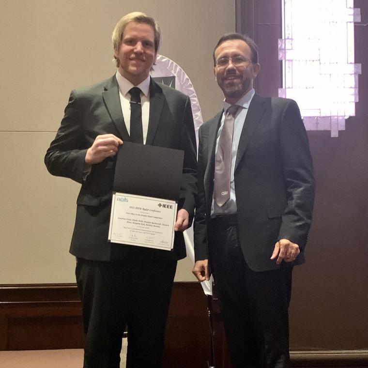 Jonthan Owens Student Paper Winner