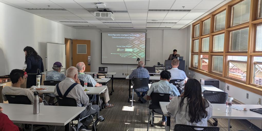 Kumar Vijay Mishra at the Seattle Section Chapter