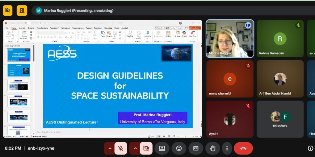 Marina Ruggieri at AESS Sustainability Hackathon 2026