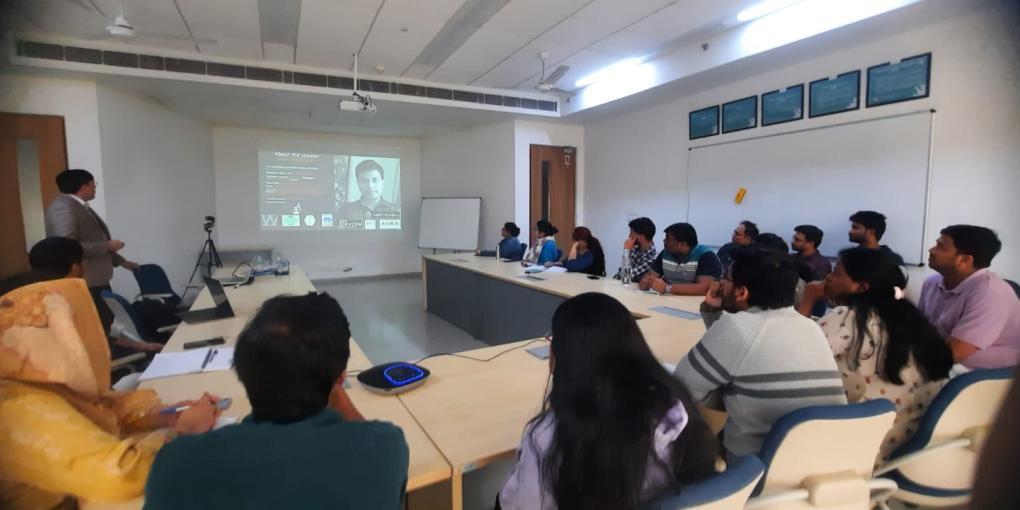 Kumar Vijay Mishra at IEEE AESS Indraprastha Institute of Info Tech Delhi Student Chapter