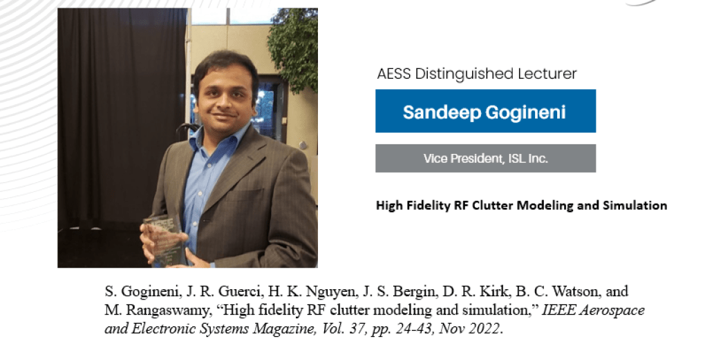 Sandeep Gogineni at Dayton Section Chapter