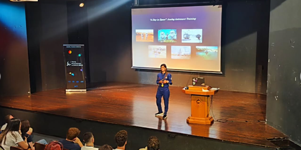 Giovanna Ramirez at IEEE Turkey Boğaziçi University