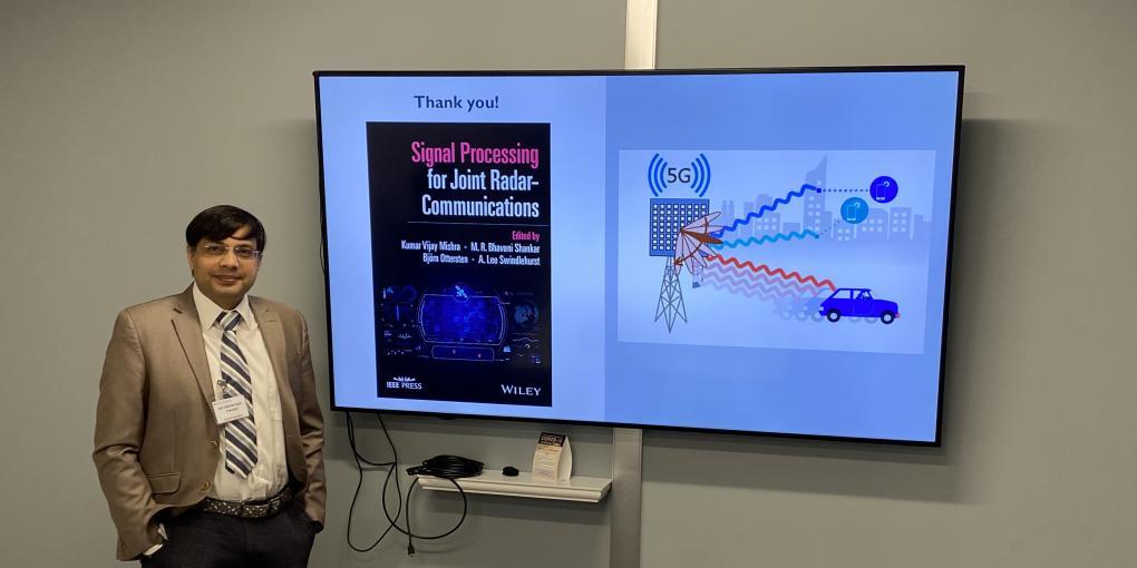 Kumar Vijay Mishra at IEEE AESS Baltimore Section Chapter