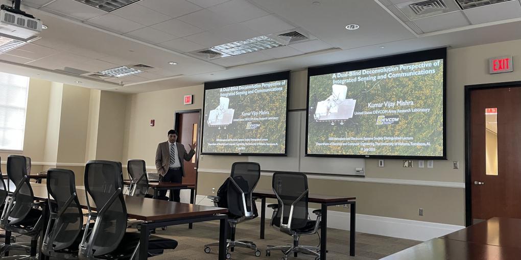 Kumar Vijay Mishra at The University of Alabama