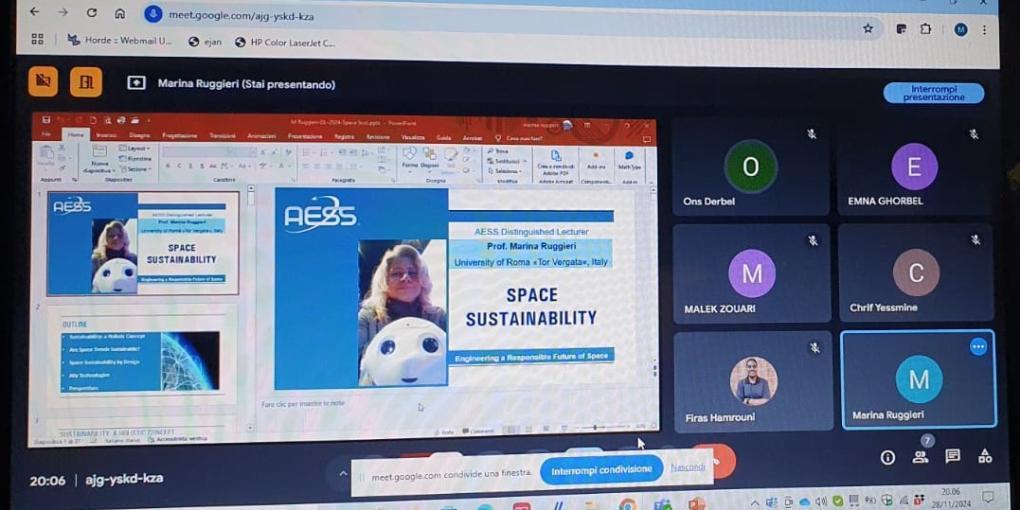 Marina Ruggieri at National Engineering School of Sfax (ENIS)