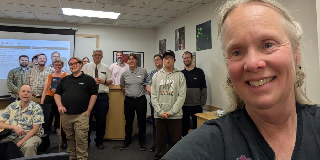 Karen Haigh at University of Utah, Rohde & Schwartz