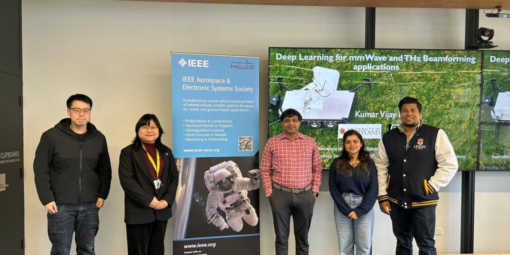 Kumar Vijay Mishra at UNSW Canberra at the Australian Defence Force Academy