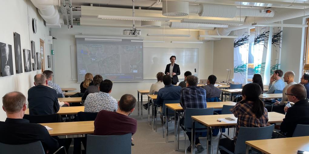 Zak Kassas at Lund University 