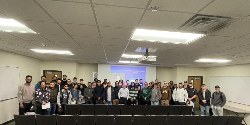 Ruhai Wang at IEEE Beaumont Section 