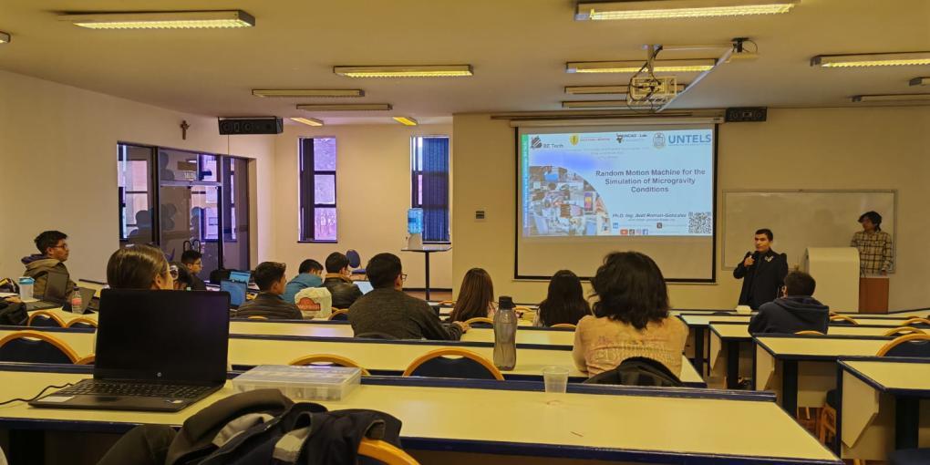 Avid Roman-Gonzalez at IEEE AESS Universidad Catolica Boliviana - UCB