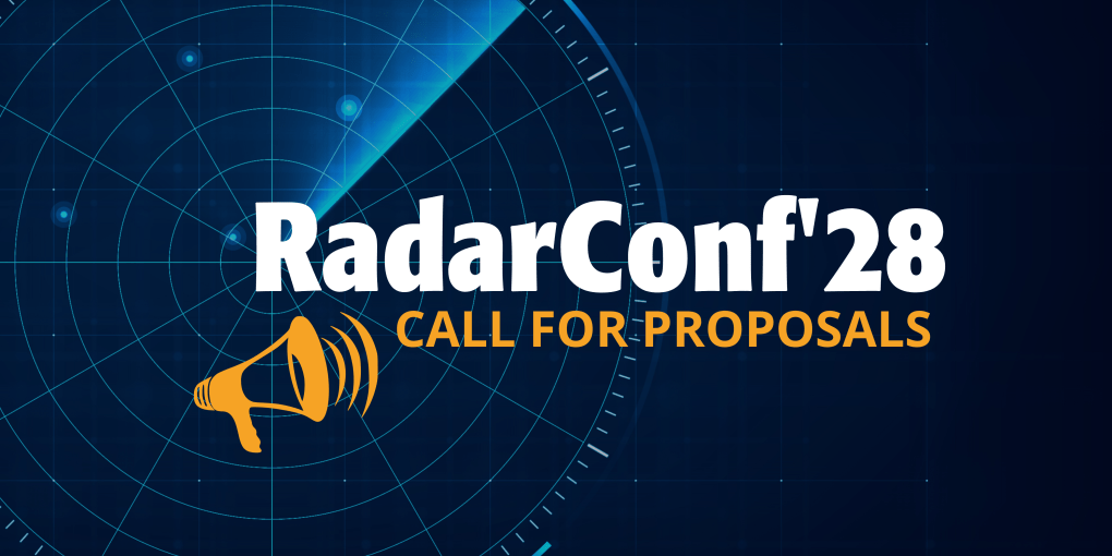 RadarConf'28 Call for Proposals