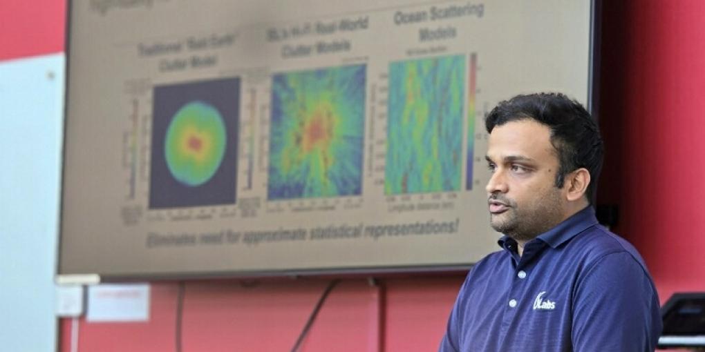 Sandeep Gogineni at IEEE Eastern North Carolina Section