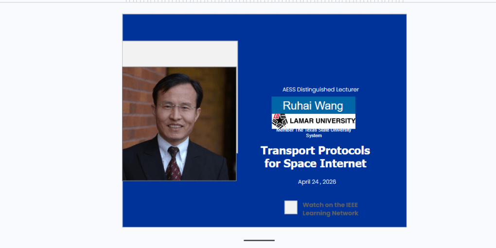 Ruhai Wang at Tunisia Section Chapter 