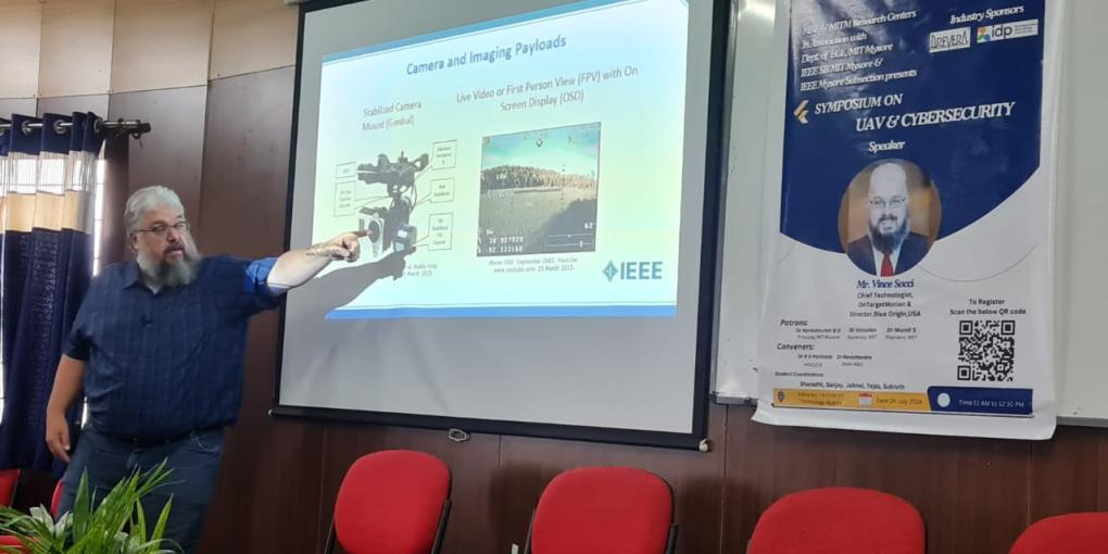 Vince Socci at IEEE MYSORE