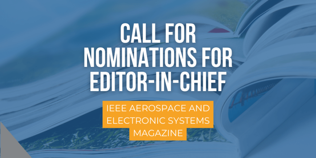MAES Call for Nominations EiC