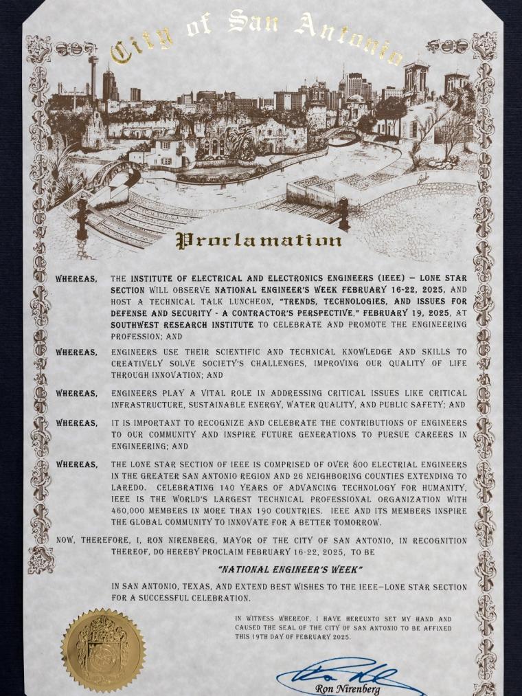 San Antonio Proclamation