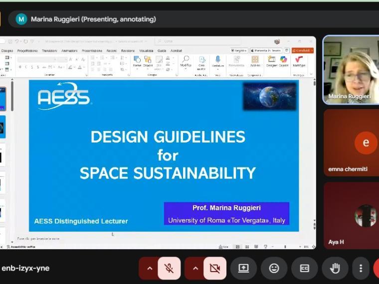 Marina Ruggieri at AESS Sustainability Hackathon 2026