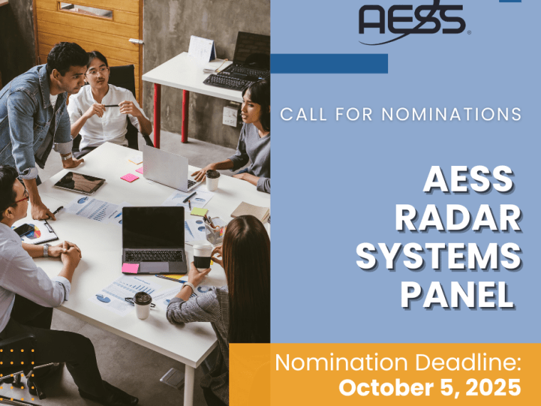 Open Call for Nominations: AESS  Radar Systems Panel 