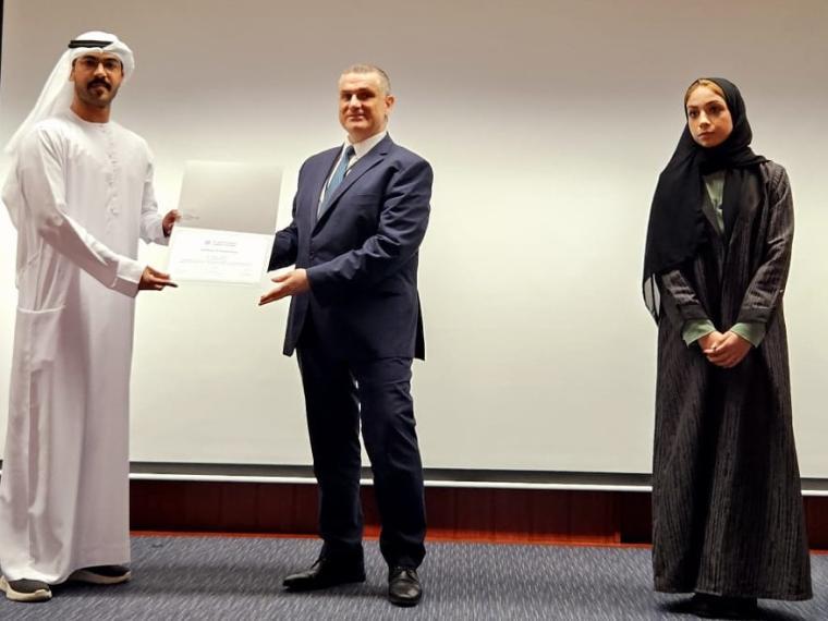 Roberto Sabatini at New York University Abu Dhabi, Abu Dhabi, UAE
