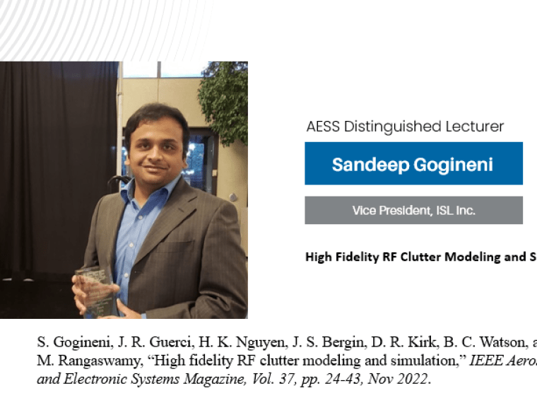 Sandeep Gogineni at Dayton Section Chapter