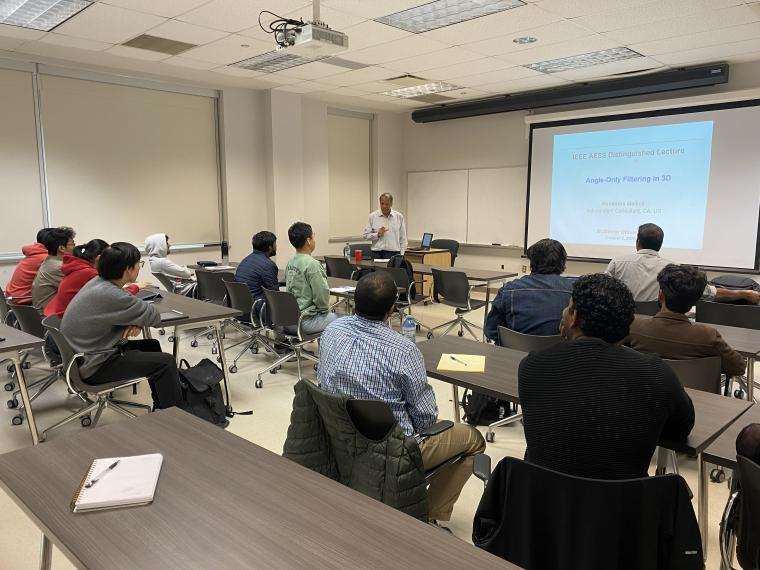 Mahendra Mallick at IEEE Hamilton Chapter, Canada & McMaster University
