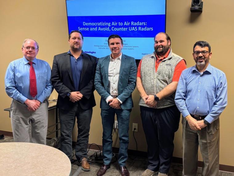 Lorenzo Lo Monte at IEEE AESS Dayton Chapter