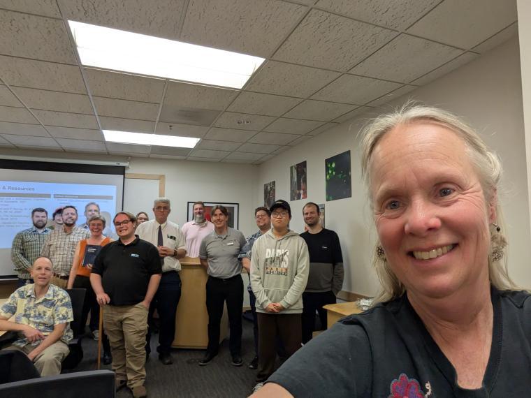 Karen Haigh at University of Utah, Rohde & Schwartz