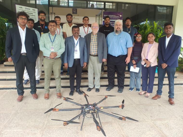 Vince Socci at Nitte Meenakshi Institute of Technology