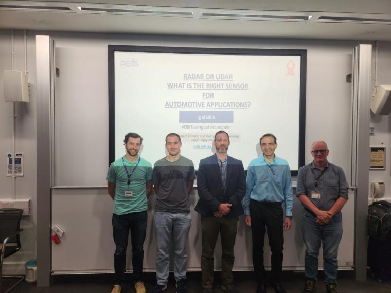 Igal Bilik at the UK and Ireland Section Chapter 