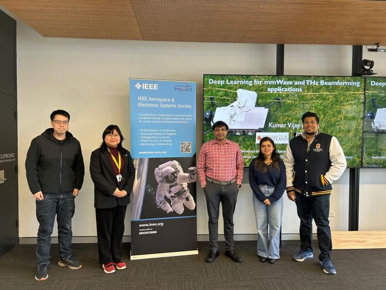 Kumar Vijay Mishra at UNSW Canberra at the Australian Defence Force Academy