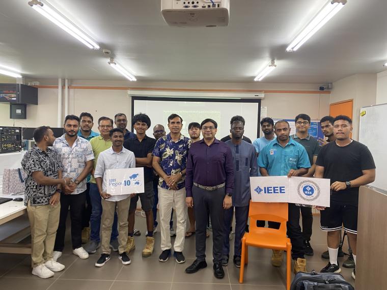 Kumar Vijay Mishra at IEEE Fiji Subsection and University of the South Pacific