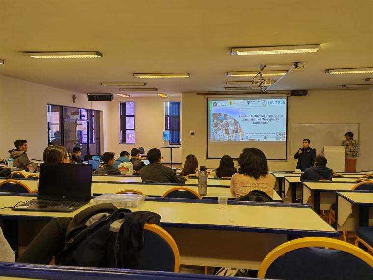 Avid Roman-Gonzalez at IEEE AESS Universidad Catolica Boliviana - UCB