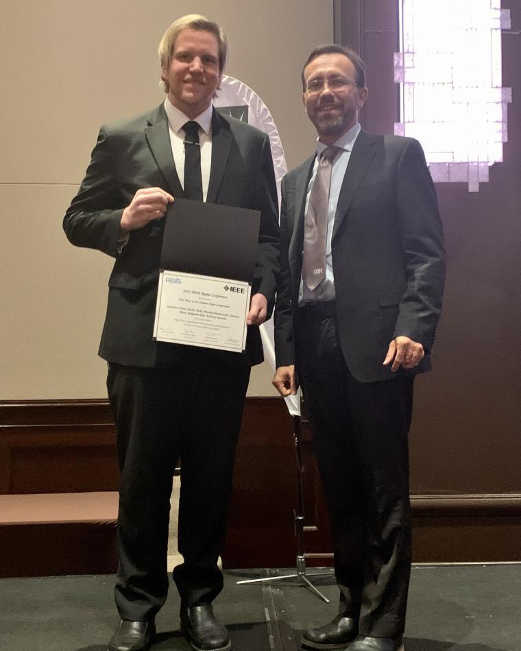 Jonthan Owens Student Paper Winner