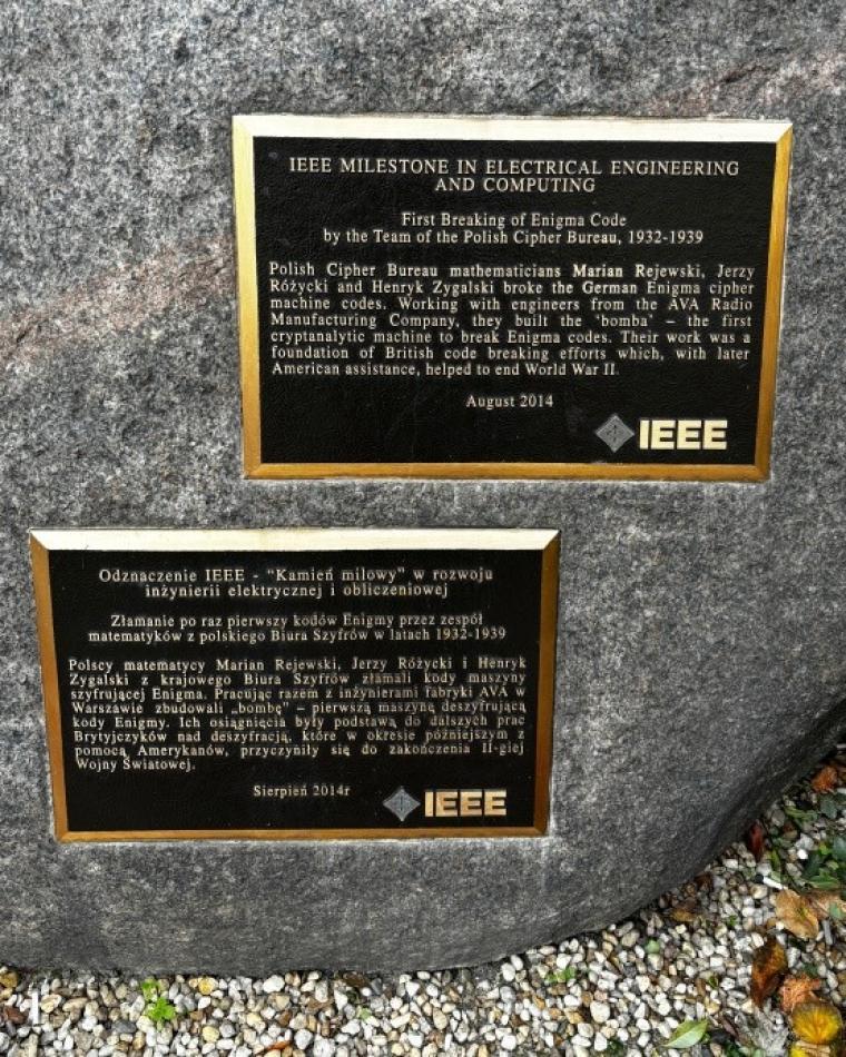 IEEE Historical Milestone plaques 